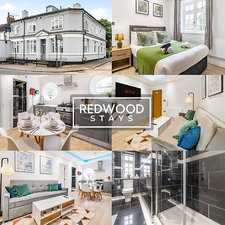 Brand New, 1 Bed 1 Bath, Modern Town Center Apartment, Netflix By Redwood Stays Aldershot Eksteriør billede