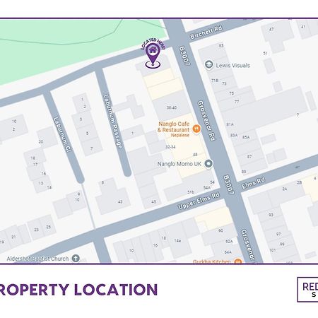 Brand New, 1 Bed 1 Bath, Modern Town Center Apartment, Netflix By Redwood Stays Aldershot Eksteriør billede
