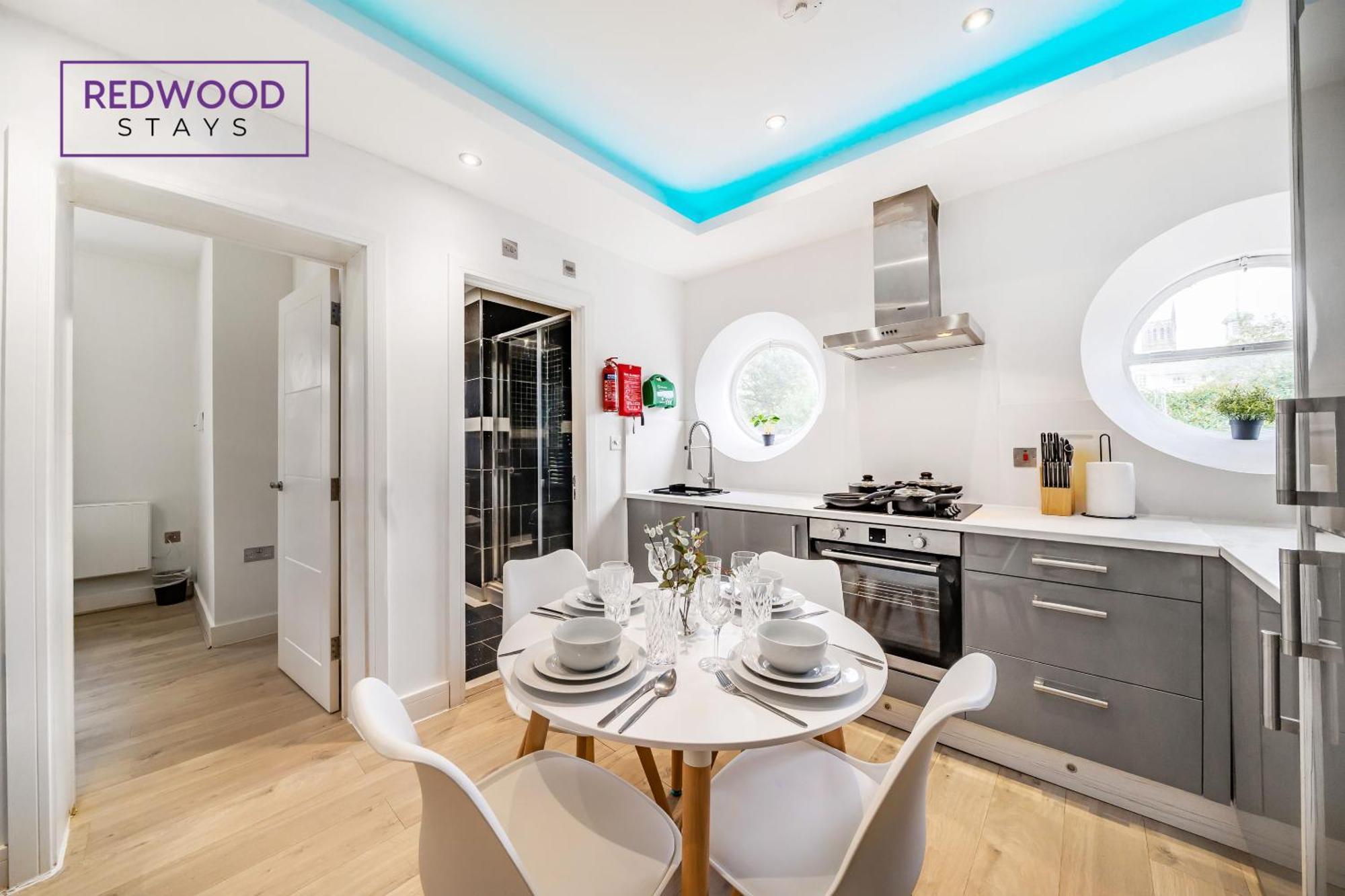 Brand New, 1 Bed 1 Bath, Modern Town Center Apartment, Netflix By Redwood Stays Aldershot Eksteriør billede